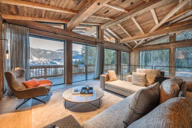 "Reith Mountain Lodges" in the midst of alpine dream scenery - the "GAMS" Lodge