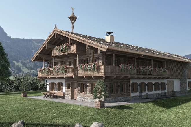Exklusives Projekt "Anwesen im traditionellen, alpenländischen Stil"