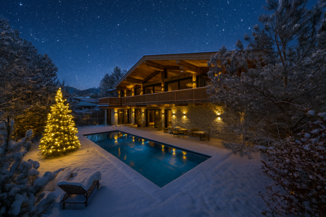 "Wiesenlodge": unique garden apartment with private pool