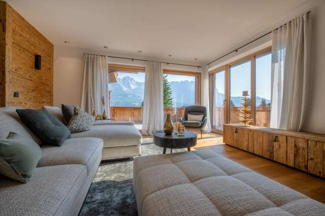 Sunny apartment with a wonderful view to the "Wilder Kaiser" mountain