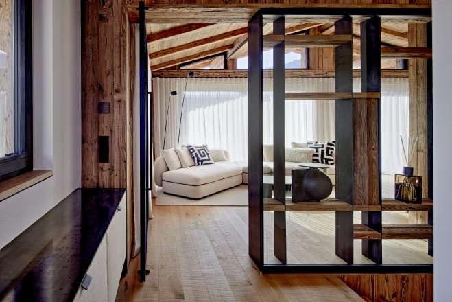 Penthouse maisonette for a comfortable stay with a view of the Kaiser Mountains