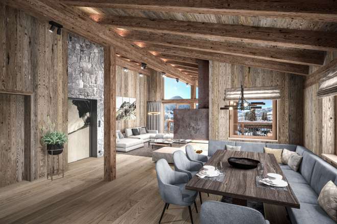 Elegant Penthouse Maisonette - Ski-in/Ski-out