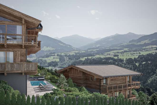 Grundstück mit genehmigtem Chalet-Projekt in einmaliger Lage