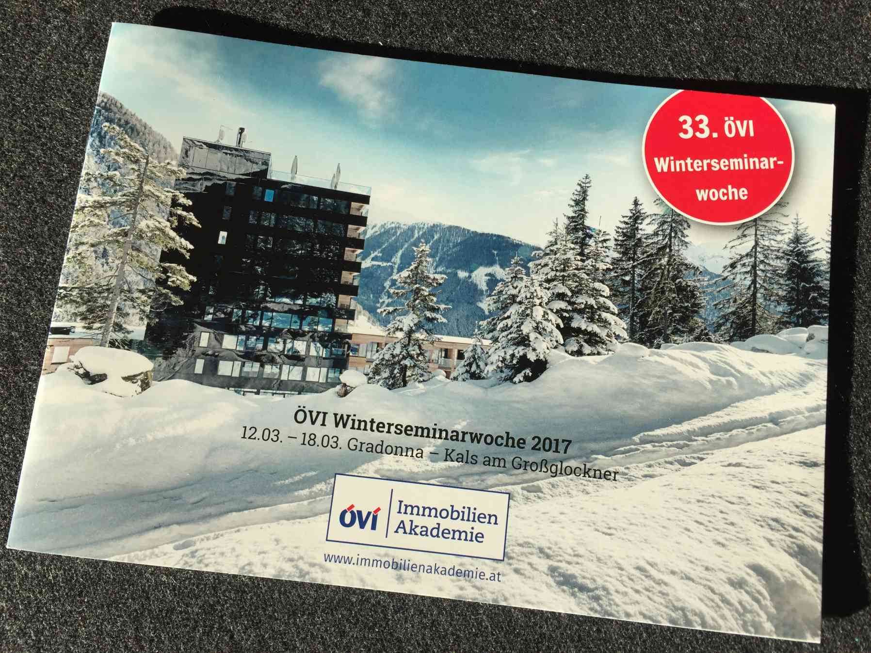 Foto: ÖVI Winterseminarwoche 2017