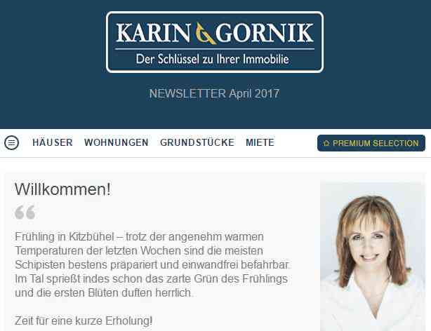 Foto: Unser Newsletter hält Sie auf dem Laufenden!