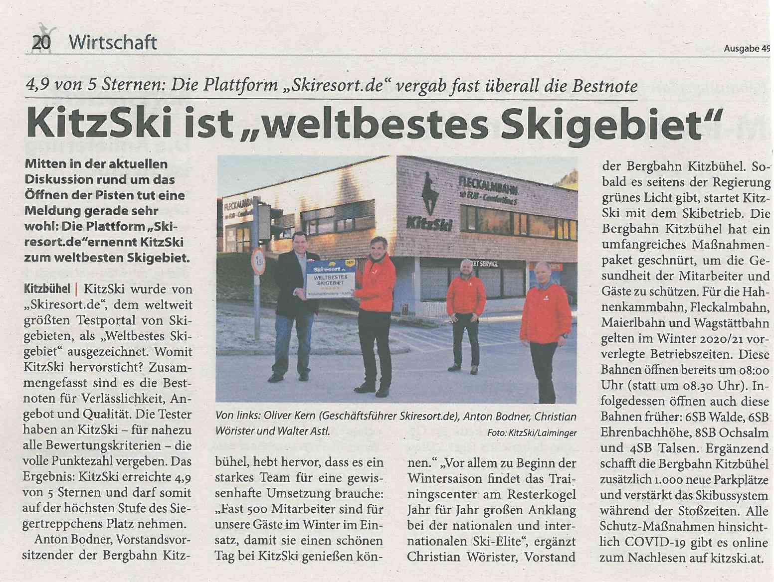 Foto: Kitzbühel weltbestes Schigebiet